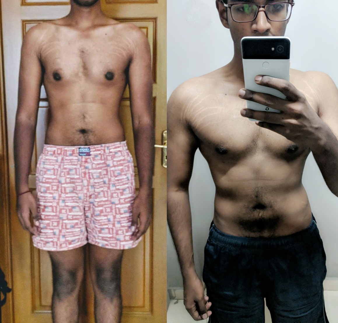 skinny-fat transformation naveen viswa