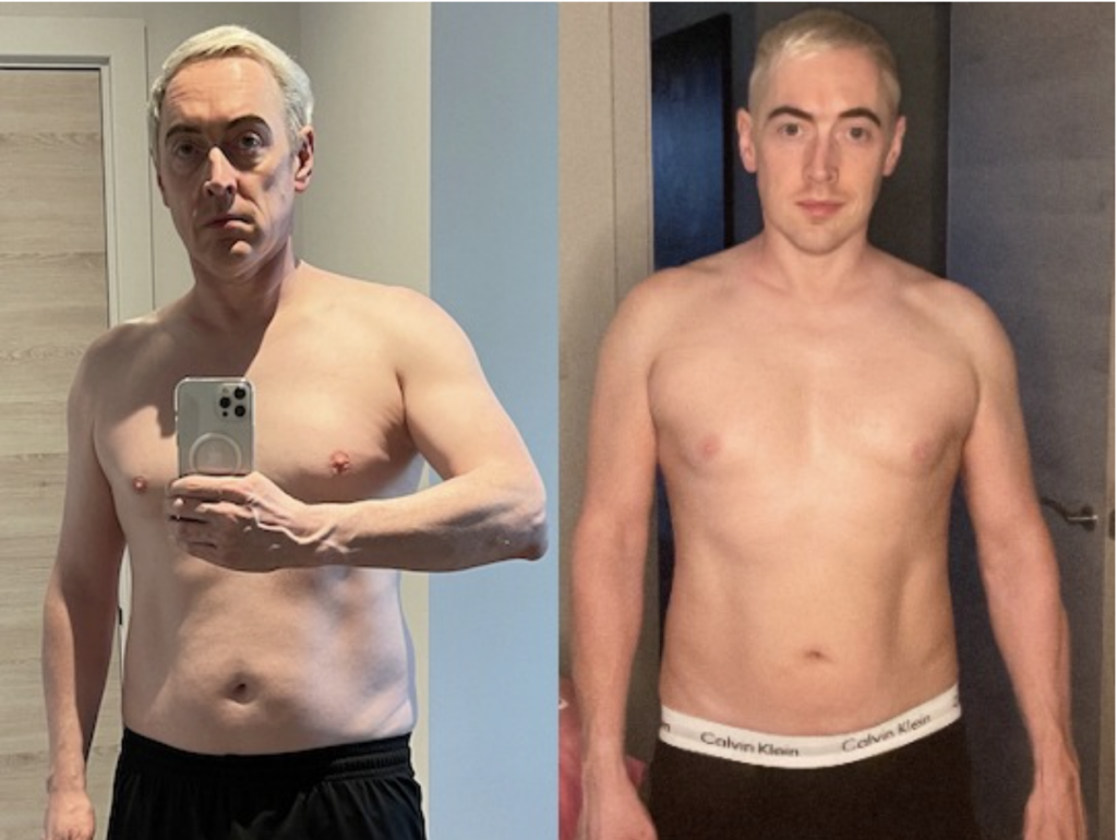 Skinny-fat transformation